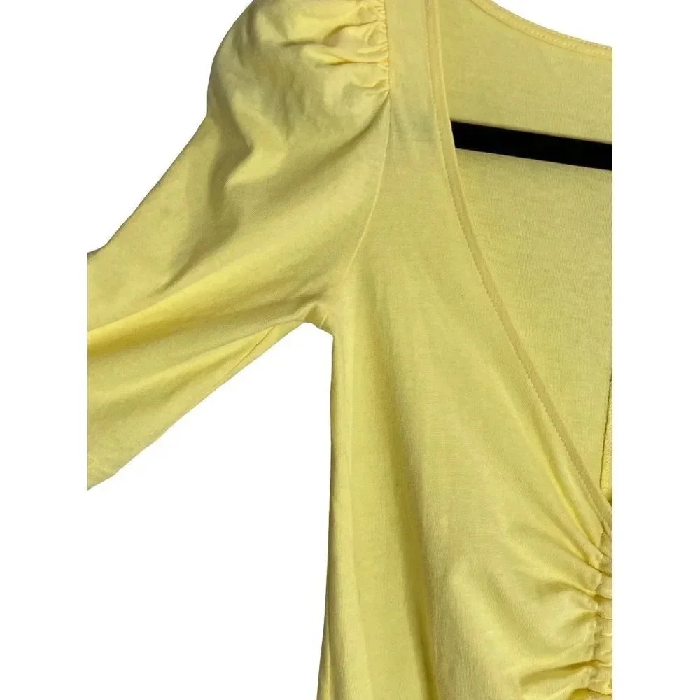Wilfred Aritzia Nissa Dress Yellow-sz XXS